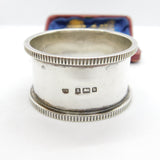 Victorian Sterling Silver 'Grace' Name Napkin Ring 1901 Birmingham Antique