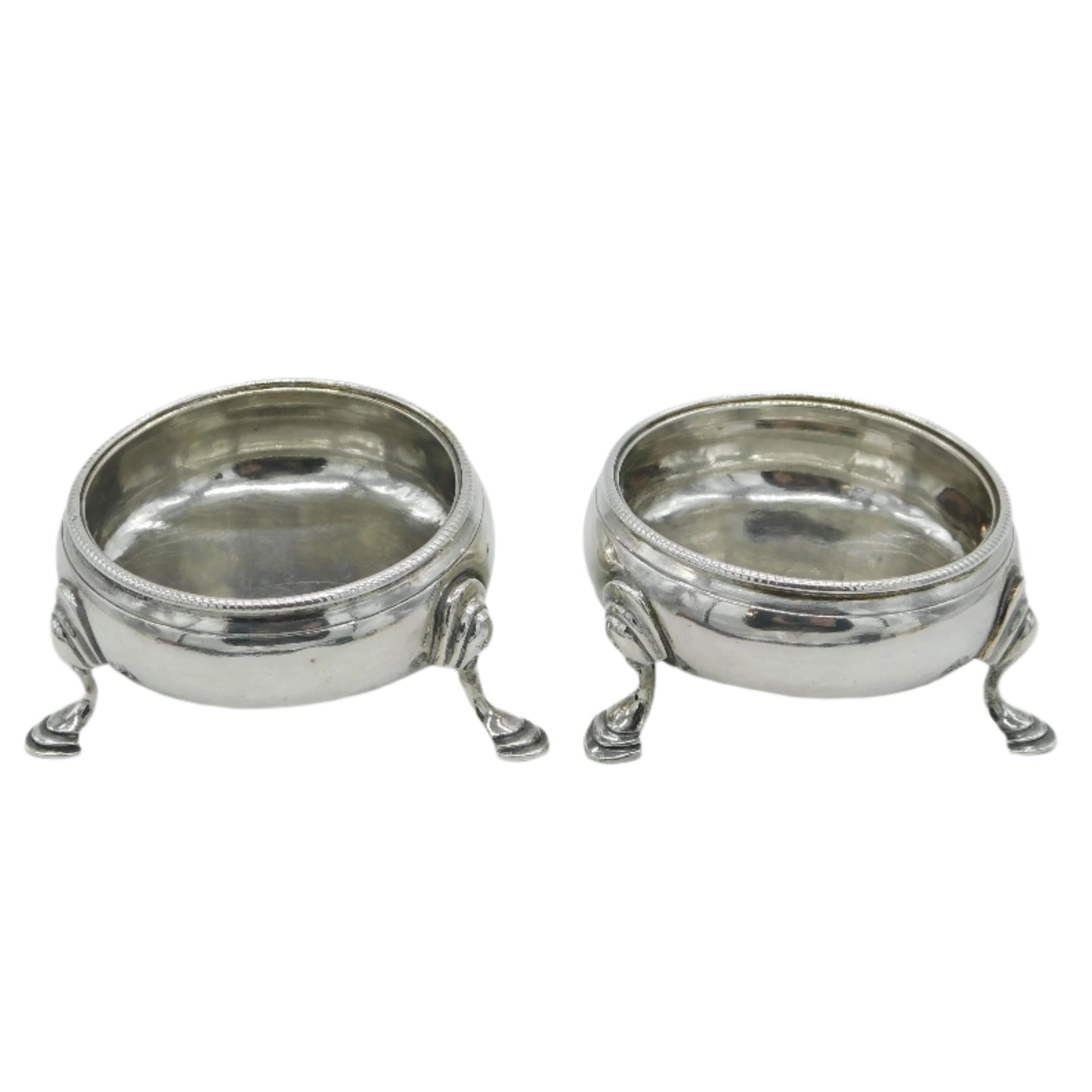 Antique Georgian Silver Salt Cellars