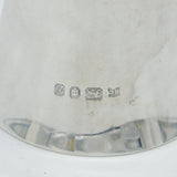 Cast Sterling Silver Fox Mask Stirrup Cup Vintage 1978 Birmingham William Comyns