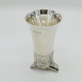 Cast Sterling Silver Fox Mask Stirrup Cup Vintage 1978 Birmingham William Comyns