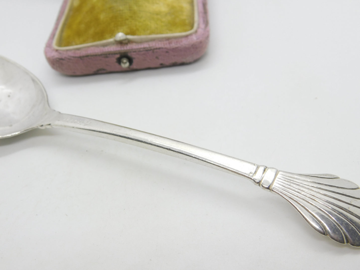 Arts & Crafts William Mark Planished Sterling Silver Table Spoon 1914 Antique