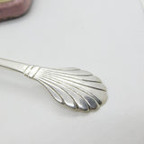 Arts & Crafts William Mark Planished Sterling Silver Table Spoon 1914 Antique
