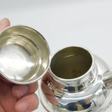American Art Deco Sterling Silver Cocktail Shaker Antique Black, Starr & Gorham