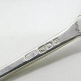 Arts & Crafts William Mark Planished Sterling Silver Table Spoon 1914 Antique