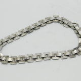 Victorian Sterling Silver Floral Book Locket Collar Necklace Antique c1860