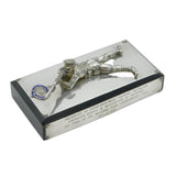 WWII-era Silver Plated, Enamel Grenadier Guards Shooting Trophy Antique 1941