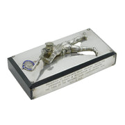 WWII-era Silver Plated, Enamel Grenadier Guards Shooting Trophy Antique 1941