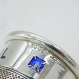 Victorian Sterling Silver Novelty 'Just A Thimbleful' Shot Cup Antique London