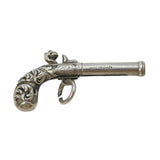 Sampson Mordan Sterling Silver Novelty Blunderbuss Queen Victoria Assassination Propelling Pencil Antique