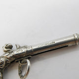 Sampson Mordan Sterling Silver Novelty Blunderbuss Queen Victoria Assassination Propelling Pencil Antique