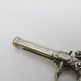 Sampson Mordan Sterling Silver Novelty Blunderbuss Queen Victoria Assassination Propelling Pencil Antique