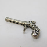 Sampson Mordan Sterling Silver Novelty Blunderbuss Queen Victoria Assassination Propelling Pencil Antique