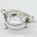 George III Provincial Sterling Silver Sauce Boat Antique c1795 Newcastle
