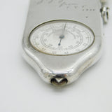 Edwardian Sterling Silver Combination Compass & Opisometer Vesta Case Antique 1908 London