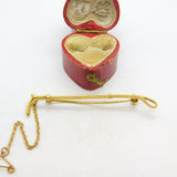 Victorian 18ct Yellow Gold Hunting Crop Stock Pin or Brooch Antique c1900