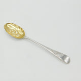 Bateman Georgian Sterling Silver Gilt Bowl Berry Spoon Antique 1805 London