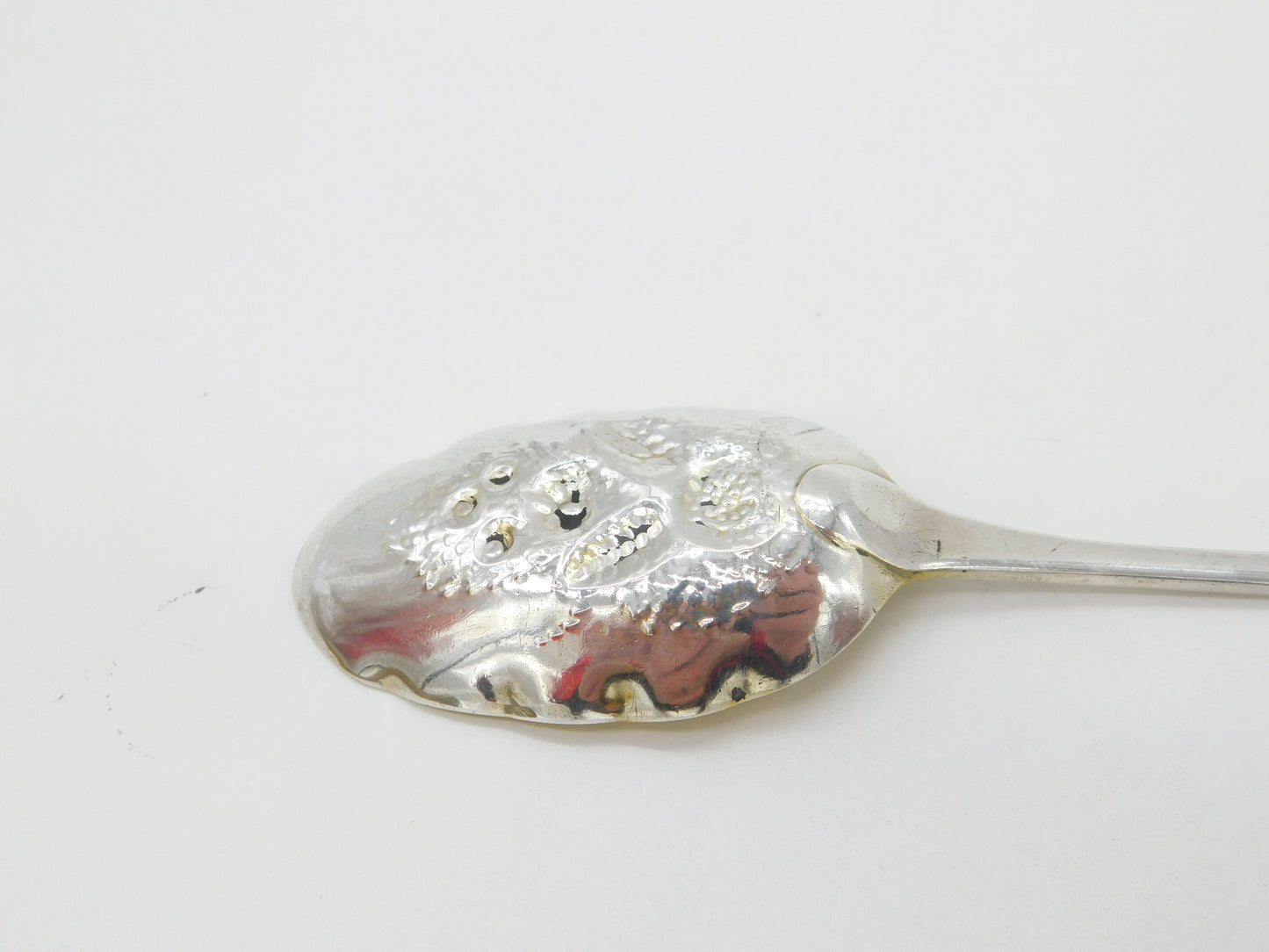 Bateman Georgian Sterling Silver Gilt Bowl Berry Spoon Antique 1805 London