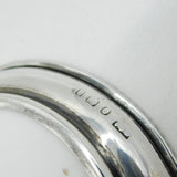 Edwardian Sterling Silver Mounted Aynsley Ceramic Novelty Ashtray Antique 1905
