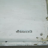 20th Century Chinese Sterling Silver Floral Cigarette Case Antique c1920 Deco