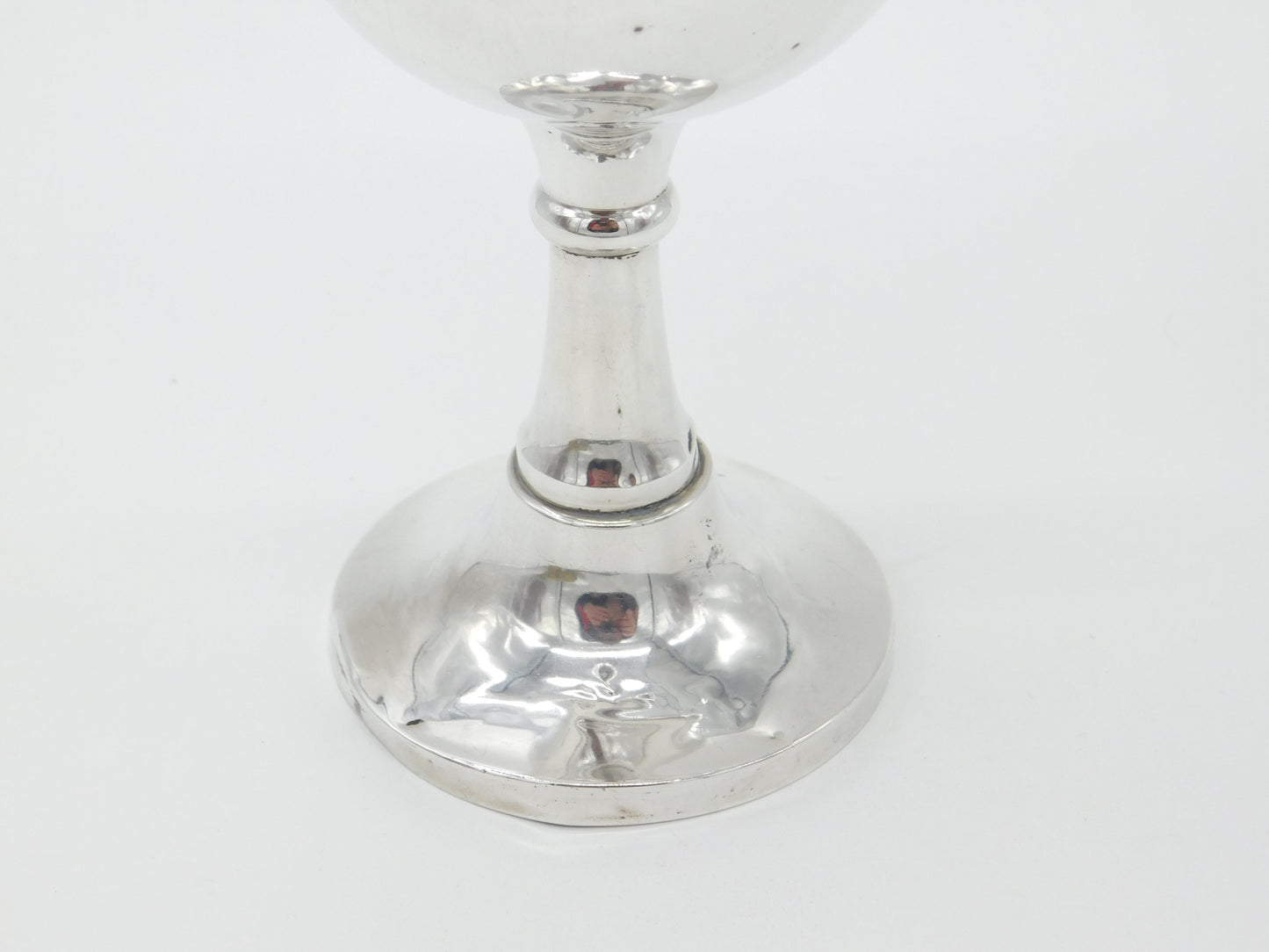 Sterling Silver 'Poppy Day' Military Trophy Chalice Goblet Antique 1928 Chester