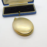 Large Sterling Silver Gilt & Enamel London Masonic Steward Fob Medal 1950 London