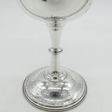 Victorian Sterling Silver Communion Wine Chalice Goblet Antique 1876 George Unite