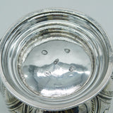 Georgian Sterling Silver Floral Panel Christening Mug Antique 1834 London
