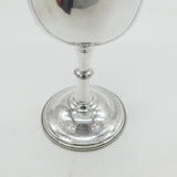 Victorian Sterling Silver Communion Wine Chalice Goblet Antique 1876 George Unite
