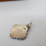 Austrian Sterling Silver Colourful Enamel Raphael's Cherub Charm Antique c1920