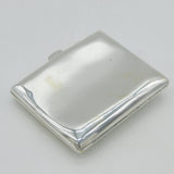Edwardian Liberty & Co. Sterling Silver Floral Ladies Cigarette Case Antique 1903 Birmingham