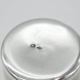 Art Nouveau French Sterling Silver Beaker with Bird & Dragon Motif Antique c1890