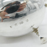 George II Sterling Silver Scrolled Sauce Boat Antique 1758 London David Mowden