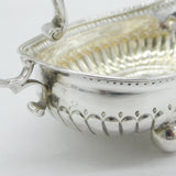 George III Sterling Silver Floral Pattern Sauce Boat Antique 1790 London