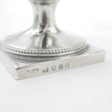Georgian Sterling Silver Crested Dessert Set Antique 1773 London Robert Hennell