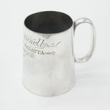 Edwardian Silver Plated 'Worcester Regatta 1908' Rowing Tankard Trophy Antique