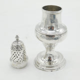 George III Sterling Silver Muffineer Sugar Caster Antique 1784 London
