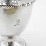 Georgian Sterling Silver Crested Dessert Set Antique 1773 London Robert Hennell