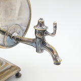 Early Sheffield Plate Georgian Barrel Form Tea Urn With Tap Antique c1760