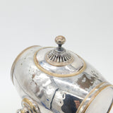 Early Sheffield Plate Georgian Barrel Form Tea Urn With Tap Antique c1760