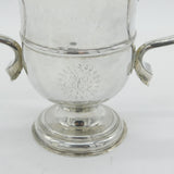 George II Sterling Silver Loving Cup or Trophy Antique 1753 London John Payne