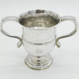 George II Sterling Silver Loving Cup or Trophy Antique 1753 London John Payne