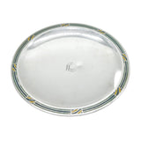 Tiffany & Co. Sterling Silver & Enamel Dining Plate No. 6971 Antique c1920 Deco