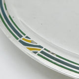 Tiffany & Co. Sterling Silver & Enamel Dining Plate No. 6971 Antique c1920 Deco