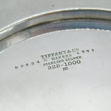 Tiffany & Co. Sterling Silver & Enamel Dining Plate No. 6971 Antique c1920 Deco