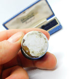 Georgian Bilston Enamel Patch Box 'Who Opens This Must Have a Kiss' Antique 1790