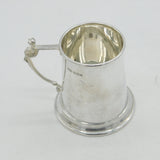Sterling Silver Nursery Rhyme Christening Mug Vintage 1976 Sheffield