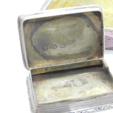 Georgian Sterling Silver Vinaigrette Antique c1830 Birmingham Joseph Willmore AF