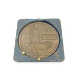 WW1 Bronze Death Plaque Or Penny Corporal Reginald Charles Hickman Died 1916