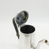 George II Sterling Silver Tapering Coffee Pot Antique 1735 London Edward Vincent