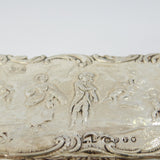 Victorian Sterling Silver Miniature Pub Tavern Table Antique 1890 London